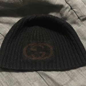 Baby 0-3 months Black Authentic Gucci Beanie